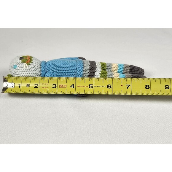 Blabla Kid's Doll Knitted Cat Stuffed Toy Plush School Book Boy - Picture 4 of 6